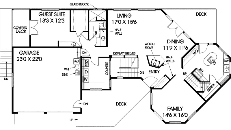 Luxury House Plan First Floor - Lisbonne Luxury Home 085D-0784 - Shop House Plans and More