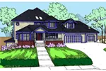 Lowcountry House Plan Front of Home - Moseley Traditional Home 085D-0830 - Shop House Plans and More