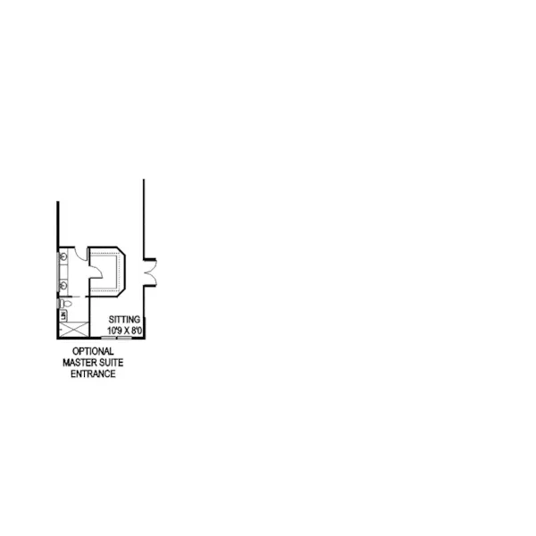 Country House Plan Optional Floor Plan - Dutton Inlet Vacation Home 085D-0838 - Search House Plans and More