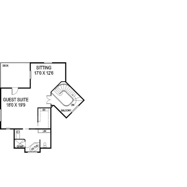 Luxury House Plan Second Floor - Armando Luxury Home 085D-0847 - Search House Plans and More