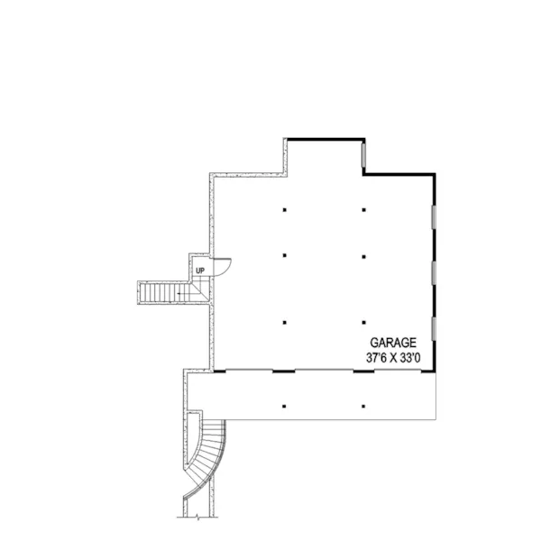 Contemporary House Plan Garage Floor Plan - Avellino Lowcountry Home 085D-0858 - Search House Plans and More