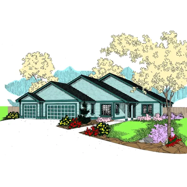 Neoclassical House Plan Front of Home - Grasmere Country Home 085D-0870 - Search House Plans and More