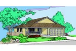 Traditional House Plan Front of Home - Buckingham Green Country Home 085D-0876 - Search House Plans and More
