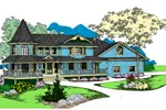 Country House Plan Front of House 085D-0877
