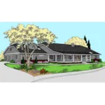 Acadian Style Luxury Home With Covered Porch