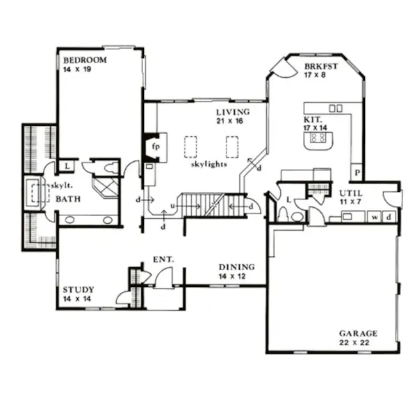 Southern House Plan First Floor - Innsbruck Luxury Home 086D-0031 - Search House Plans and More