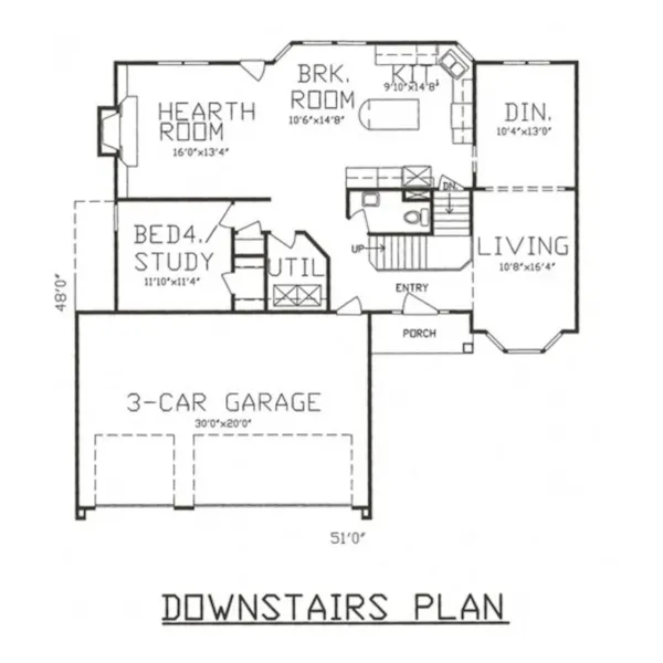 Country House Plan First Floor - Messina Place Victorian Home 086D-0067 - Shop House Plans and More