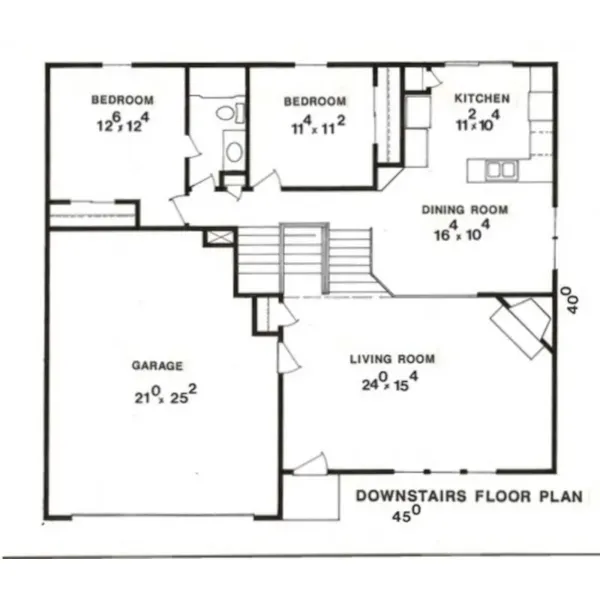 Country House Plan First Floor - Chelmsford Tudor Home 086D-0078 - Search House Plans and More