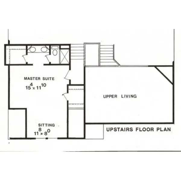 Country House Plan Second Floor - Chelmsford Tudor Home 086D-0078 - Search House Plans and More