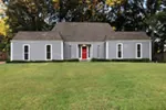 Colonial House Plan Front of House 086D-0136
