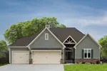 Traditional House Plan Front of Home - 086D-0152 - Shop House Plans and More
