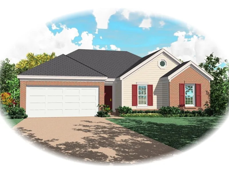 Country House Plan Front of Home - Portobello Ranch Home 087D-0027 - Shop House Plans and More