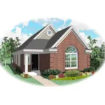 Country House Plan Front of Home - Grass Valley Country Ranch Home 087D-0029 - Search House Plans and More