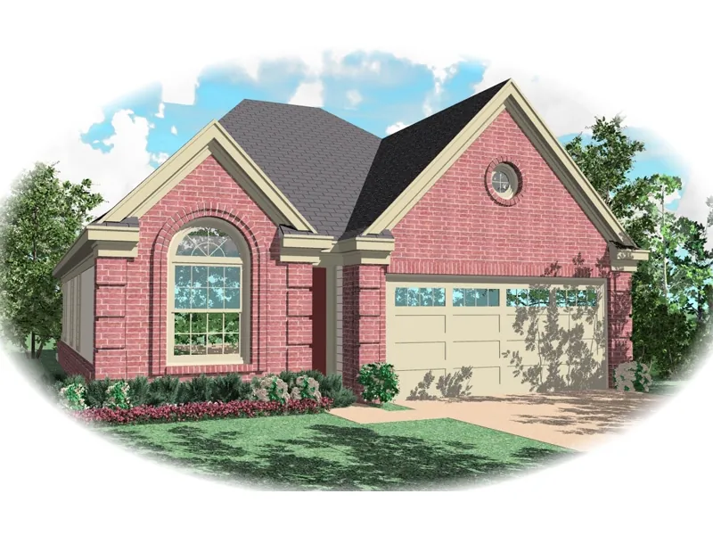 Southern House Plan Front of Home - Selby Traditional Home 087D-0063 - Shop House Plans and More