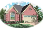 Ranch House Plan Front of Home - Selby Traditional Home 087D-0063 - Shop House Plans and More