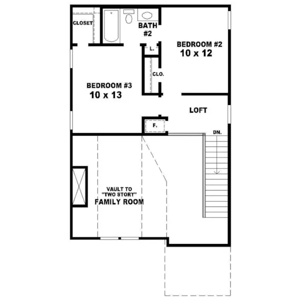 Neoclassical House Plan Second Floor - Jill Marie Contemporary Home 087D-0087 - Search House Plans and More