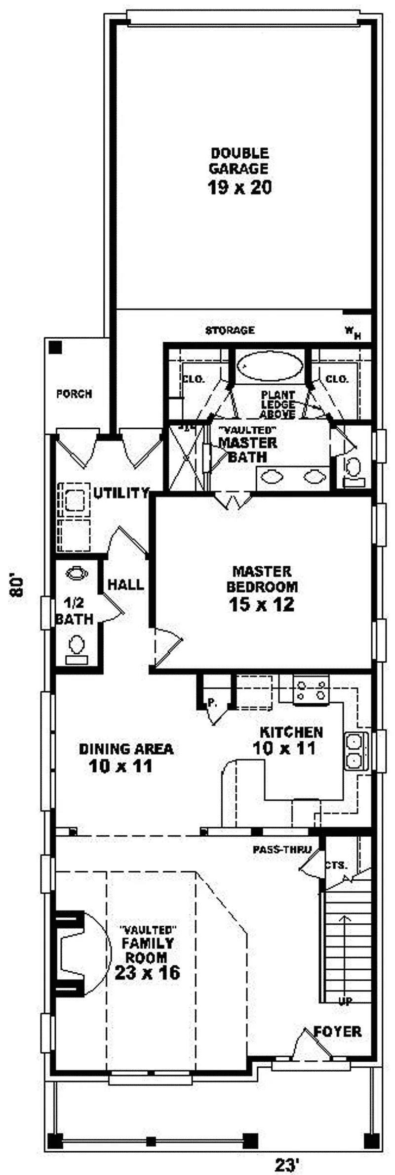 Farmhouse Plan First Floor - Charis Country Home 087D-0106 - Search House Plans and More