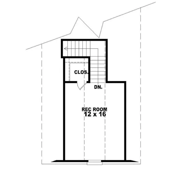 Country House Plan Second Floor - Harrelson Hill Ranch Home 087D-0161 - Search House Plans and More