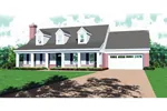 Home Includes Inviting Trio Of Dormers And Covered Porch