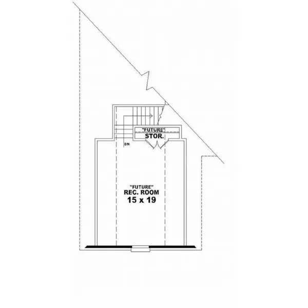 Country French House Plan Second Floor - Beelman Brick Traditional Home 087D-0297 - Search House Plans and More