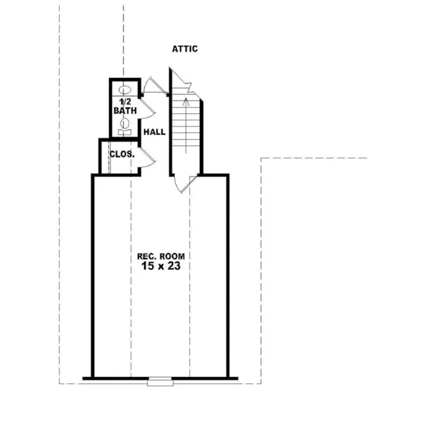 European House Plan Second Floor - Marvin Traditional Home 087D-0307 - Shop House Plans and More