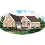 Two-Story Home Has Classic, Traditional Style