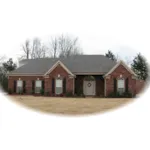 Brick Siding Adorns This Classic Traditional Home