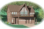 Front of Home - 087D-0331 - Shop House Plans and More