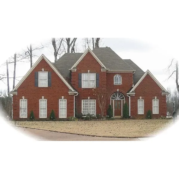 Two-Story Home Has Stately Presence