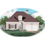 European House Plan Front of Home - Picardy English Cottage Home 087D-0381 - Shop House Plans and More