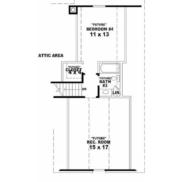 Southern House Plan Second Floor - Palmerton Point European Home 087D-0393 - Shop House Plans and More