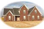 European House Plan Front of Home - Jamieson Hill Traditional Home 087D-0426 - Search House Plans and More