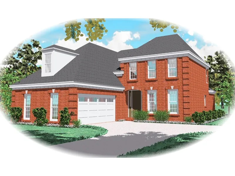 European House Plan Front of Home - Rosarito Luxury Home 087D-0444 - Shop House Plans and More