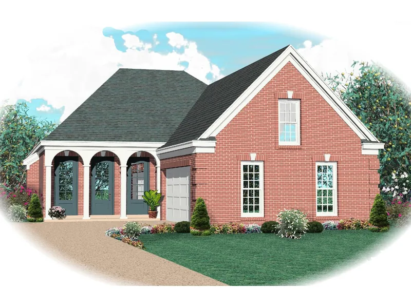 Attractive Triple Arches Grace This Country Homes Entry