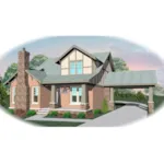 Country House Plan Front of Home - Bilmore Tudor Home 087D-0475 - Search House Plans and More