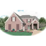 Country French House Plan Front of Home - Giorgio Country French Home 087D-0476 - Search House Plans and More