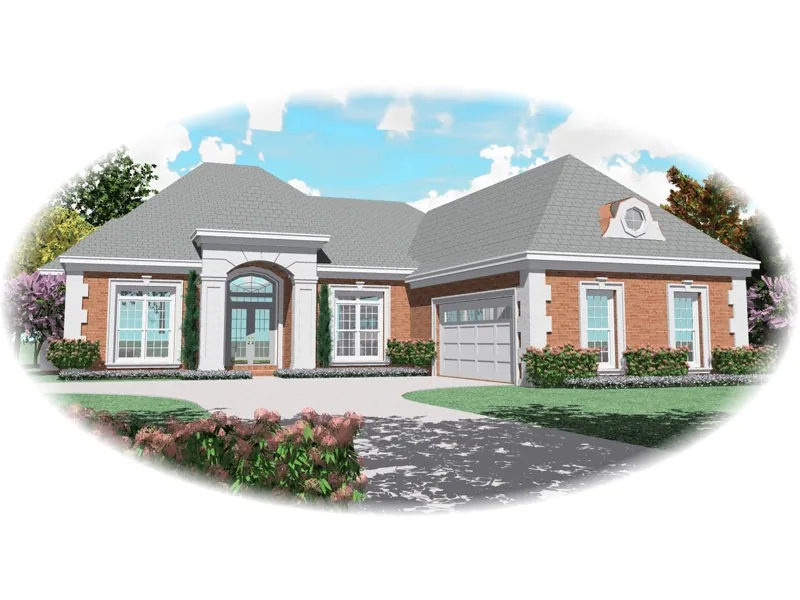 Country House Plan Front of Home - Zurich Peak Luxury Home 087D-0479 - Shop House Plans and More