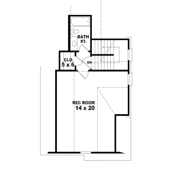 Southern House Plan Second Floor - Wakefield Farm Ranch Home 087D-0512 - Shop House Plans and More