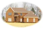 Traditional House Plan Front of Home - Birkdale Place Southern Home 087D-0514 - Search House Plans and More