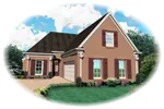 Country House Plan Front of Home - Coquina Traditional Home 087D-0522 - Search House Plans and More