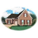 Country House Plan Front of Home - Coquina Traditional Home 087D-0522 - Search House Plans and More