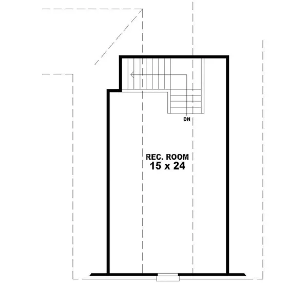 Traditional House Plan Second Floor - Carnaby Ranch Home 087D-0573 - Search House Plans and More