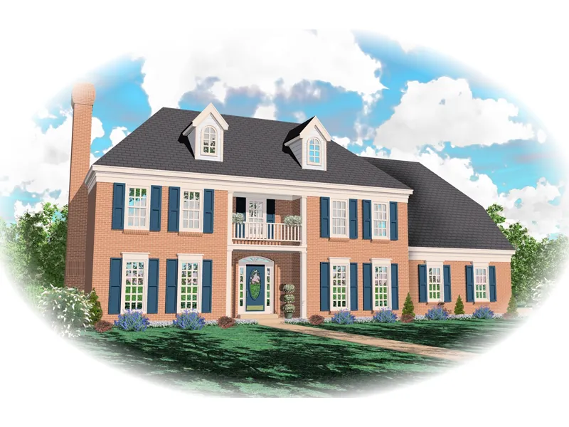 Southern Plantation House Plan Front of Home - Aurelio Southern Plantation Home 087D-0585 - Search House Plans and More