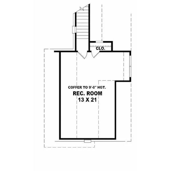 Traditional House Plan Second Floor - Kingspointe Lake European Home 087D-0598 - Search House Plans and More