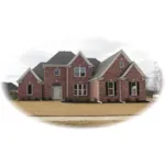 European House Plan Front of Home - Dumont Park Luxury Home 087D-0619 - Search House Plans and More