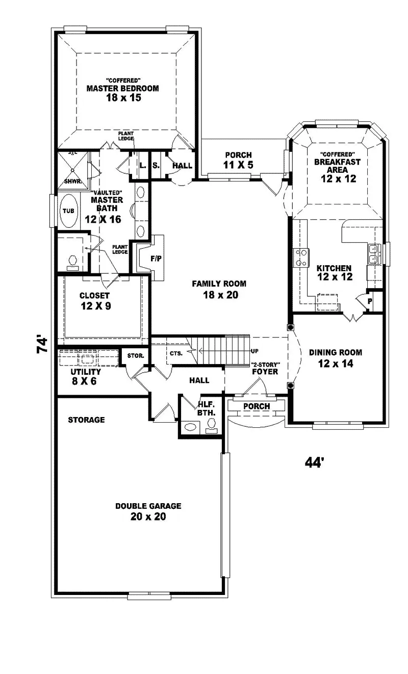 European House Plan First Floor - Esther Farm Country French Home 087D-0620 - Search House Plans and More