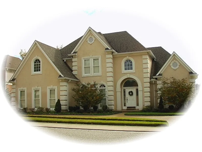 European House Plan Front of Home - Warwick Ferry Luxury Home 087D-0666 - Shop House Plans and More