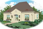 Traditional House Plan Front of Home - Falconridge Country French Home 087D-0692 - Search House Plans and More