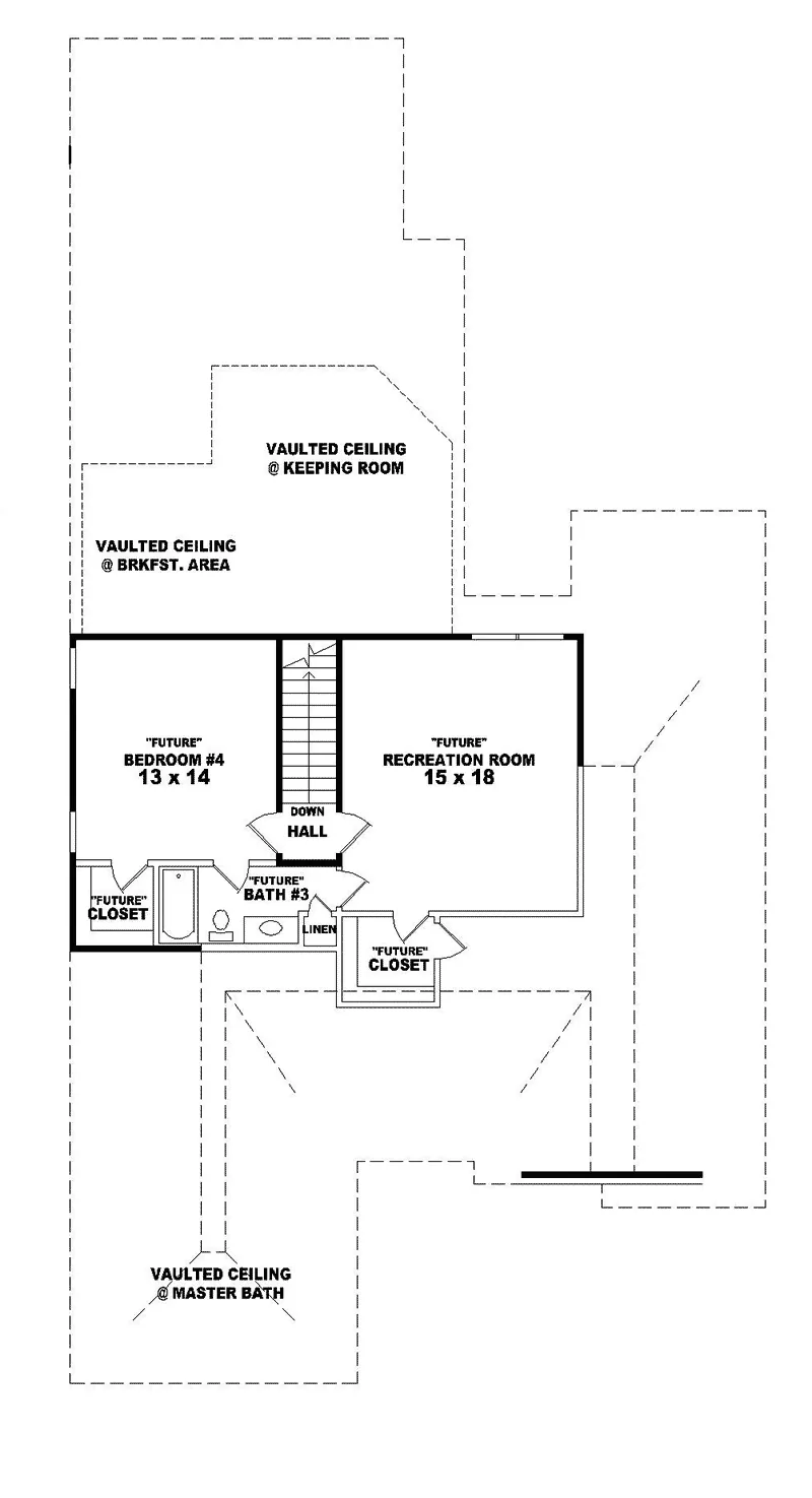 European House Plan Second Floor - Huffington Luxury Home 087D-0706 - Search House Plans and More