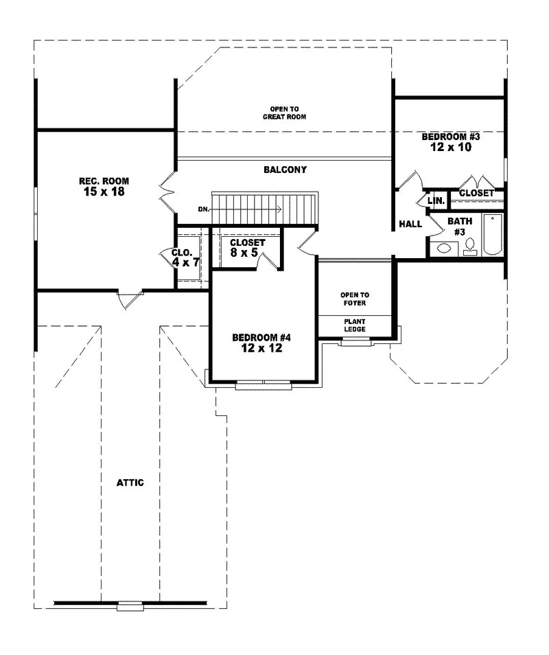 European House Plan Second Floor - Burnett Luxury Home 087D-0711 - Search House Plans and More